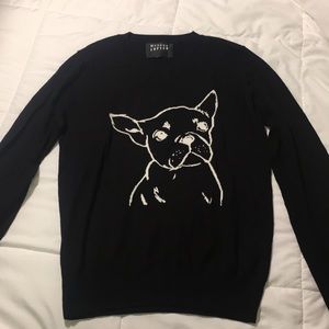 Markus Lupfer French Bulldog Wool Jumper